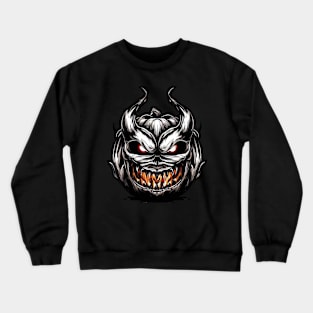 Halloween Jack-o-Lantern | Spooky Pumpkin Decoration Crewneck Sweatshirt